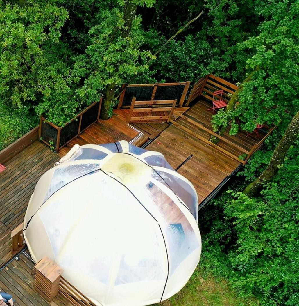 Le Mobil'Dome A Marie Hotel Cambounes Exterior foto